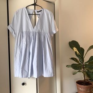 Zara Light Blue Romper